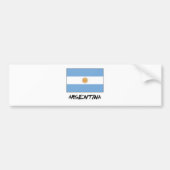 Argentinien-Flagge Autoaufkleber (Vorne)