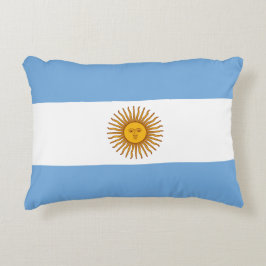 Argentinien-Flagge Dekokissen