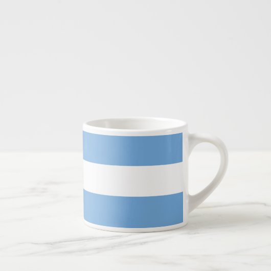 Argentinien-Flagge Espressotasse (Rechts)