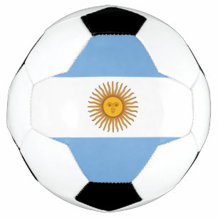 Argentinien-Flagge Fußbälle Fußball Argentinisch B