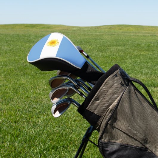 Argentinien-Flagge Golf Headcover (In SItu)
