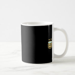 Argentinien-Flagge-Jersey-Vintage-Fußball-Trikot Kaffeetasse