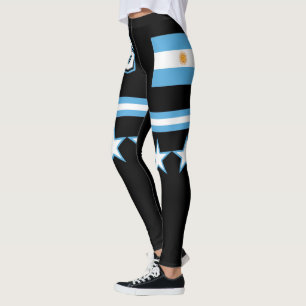 Argentinien-Flagge Leggings