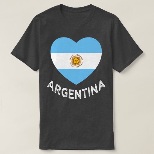 Argentinien Flagge Lover Argentinien T-Shirt (Design vorne)