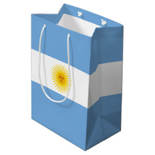 Argentinien-Flagge Mittlere Geschenktüte