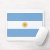 Argentinien-Flagge Mousepad (Mit Mouse)