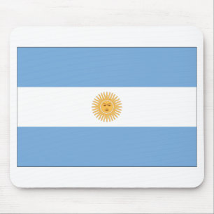 Argentinien-Flagge Mousepad