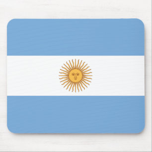 Argentinien-Flagge Mousepad
