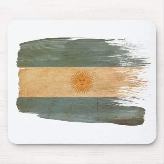 Argentinien-Flagge Mousepads (Vorne)