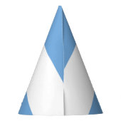 Argentinien-Flagge Partyhütchen (Rückseite)