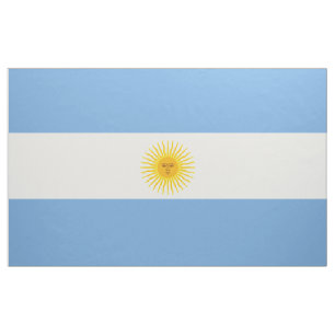 Argentinien-Flagge Stoff