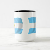 Argentinien Flagge Tasse (Zentrum)
