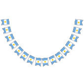 Argentinien-Flagge Wimpelkette (Alle)