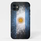 Argentinien-Flaggen-Feuerwerk Case-Mate iPhone Hülle (Rückseite)