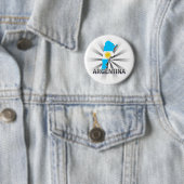 Argentinien-Flaggen-Karte 2,0 Button (Beispiel)