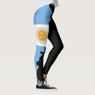 Argentinien-Flaggen-Leggings - Benutzerdefinierte  Leggings