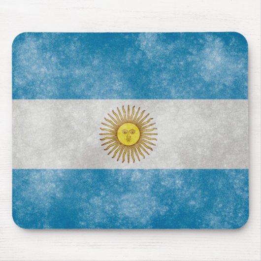 Argentinien-Flaggen-Mausunterlage Mousepad (Vorne)