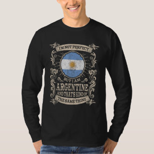 Argentinien Flaggen stolz Argentiniens Männer und  T-Shirt