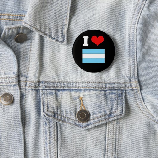 Argentinien-Flaggen-T-Shirt Button (Beispiel)
