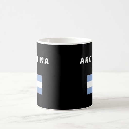 Argentinien Flaggensouvenir Argentinien Kaffeetasse (Mittel)