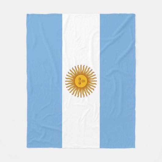 Argentinien Fleecedecke (Vorderseite)