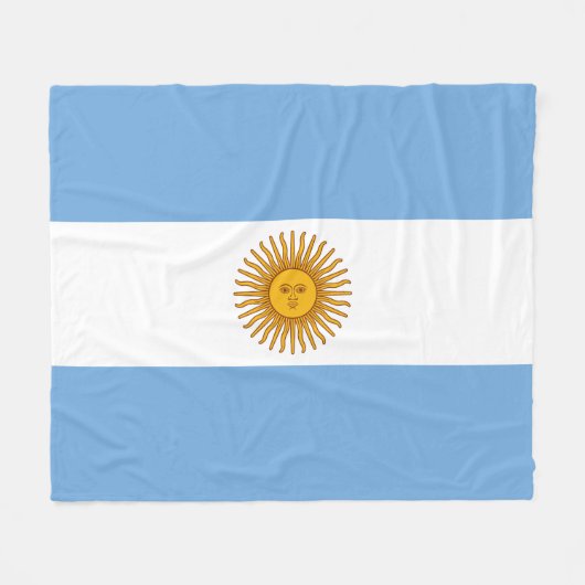 Argentinien Fleecedecke (Vorderseite (Horizontal))
