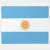 Argentinien Fleecedecke (Vorderseite (Horizontal))