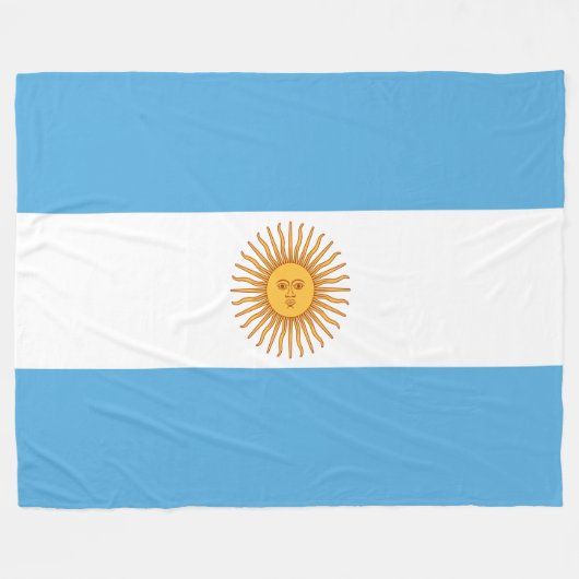 Argentinien Fleecedecke (Vorderseite (Horizontal))
