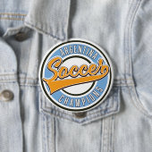 Argentinien Fußball-Champions Button (Beispiel)