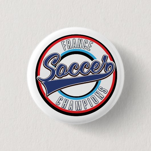 Argentinien Fußball Champions Classic Round Aufkle Button (Vorderseite)