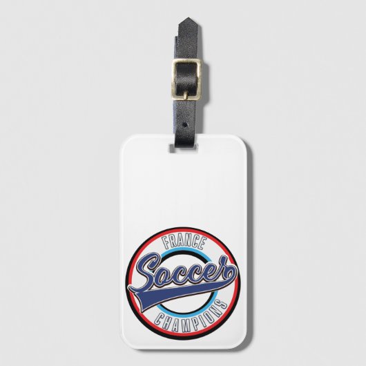 Argentinien Fußball Champions Gepäckmarke Gepäckanhänger (Vorderseite Vertikal)