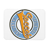 Argentinien Fußball-Champions Magnet (Horizontal)