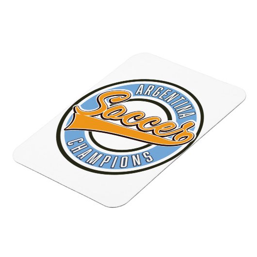Argentinien Fußball-Champions Magnet (Linke Seite)