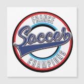 Argentinien Fußball-Champions Magnetkarte (Vorderseite)
