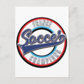 Argentinien Fußball Champions Postcard Postkarte (Vorderseite)