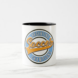 Argentinien Fußball-Champions Zweifarbige Tasse