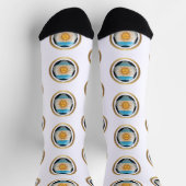 Argentinien Fußball Socken (Oben)