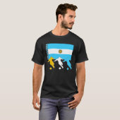 Argentinien-Fußball-Spieler T-Shirt (Vorne ganz)