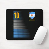 Argentinien Fußballfans Trikot argentinische Flagg Mousepad (Mit Mouse)