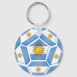 Argentinien futebol T-Shirts und Fußbalballgang Schlüsselanhänger