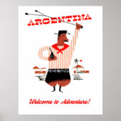 Argentinien Gauchos Poster (Vorne)
