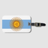 Argentinien Gepäckanhänger (Vorderseite (Horizontal))