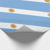 Argentinien Geschenkpapier (Ecke)