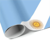 Argentinien Geschenkpapier (Rolleneckpunkt)