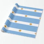 Argentinien Geschenkpapier (Ungerollt)