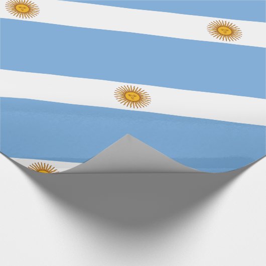Argentinien Geschenkpapier (Ecke)