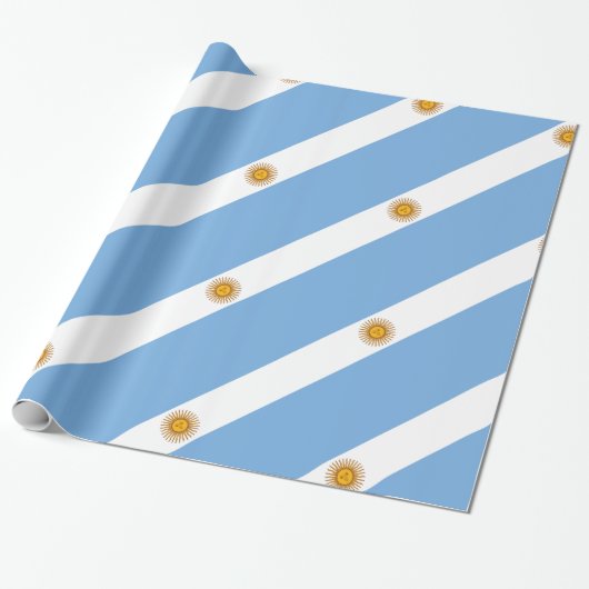 Argentinien Geschenkpapier (Ungerollt)