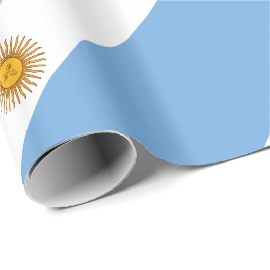 Argentinien Geschenkpapier (Rolleneckpunkt)
