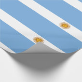 Argentinien Geschenkpapier (Ecke)