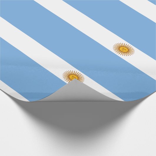 Argentinien Geschenkpapier (Ecke)